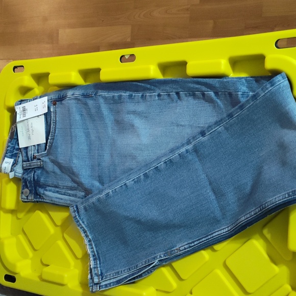 Abercrombie & Fitch Denim - Abercrombie & Fitch Curve Love The Skinny High Rise. Boot Cut  NWT. 27 4 Long